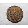 Československo 10 Haléřů 1925 XF č29424 