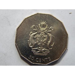 Solomon Islands 50 Cents 2005 UNC č31017