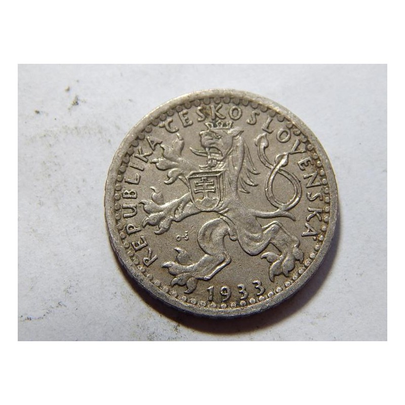Československo 25 Haléřů 1933 XF č29355 Československo 25 Haléřů 1933 XF č29355