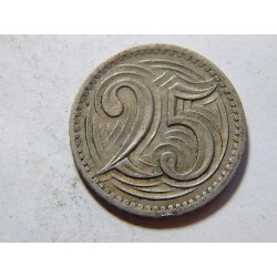 Československo 25 Haléřů 1933 XF č29355  