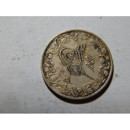 Egypt Mehmed V. 2⁄10 Qirsh 1911 H VZÁCNÝ XF č21251