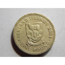Falkland Islands 1 Pound 2004 VF č23236 