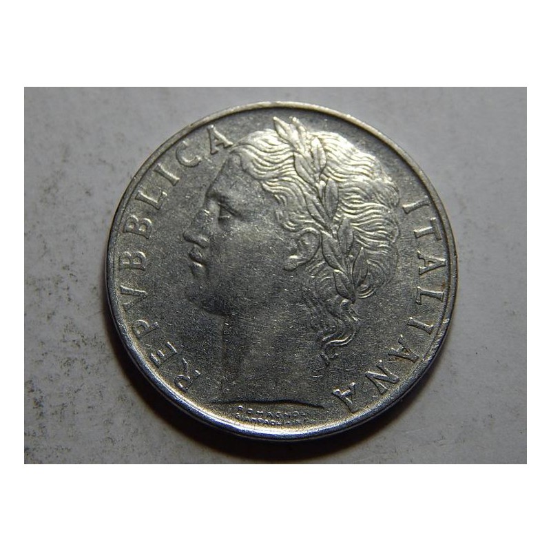 Italie 100 Lire 1956 XF č23293 Italie 100 Lire 1956 XF č23293