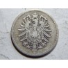 Německo Císařství 1 Mark 1875 E Ag VF č20952