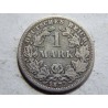 Německo Císařství 1 Mark 1875 E Ag VF č20952