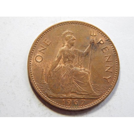 Anglie 1 Penny 1967 XF č31527 
