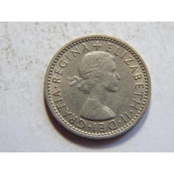 Anglie 6 Pence 1964 XF č31704