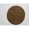 Švédsko 2 Öre 1889 RR XF č31941