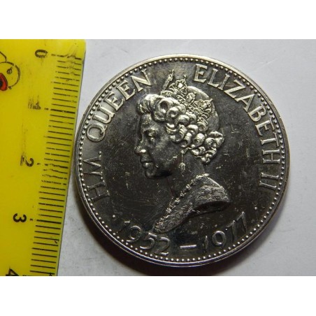 Anglie medaile silver jubileum Královny Elisabeth II. 1977 UNC čŠU001