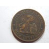 Španělsko 10 Centimos 1870 OM VF-XF č31548 