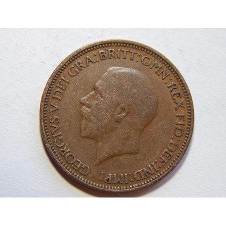 Anglie ½ Penny 1929 XF č35376 