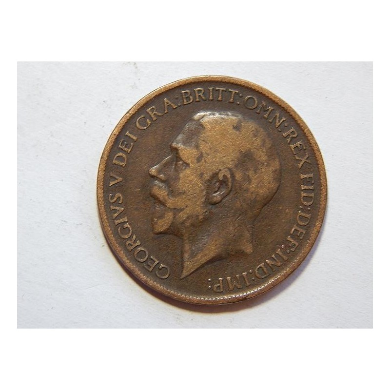 Anglie 1 Penny 1911 VF č35397 Anglie 1 Penny 1911 VF č35397