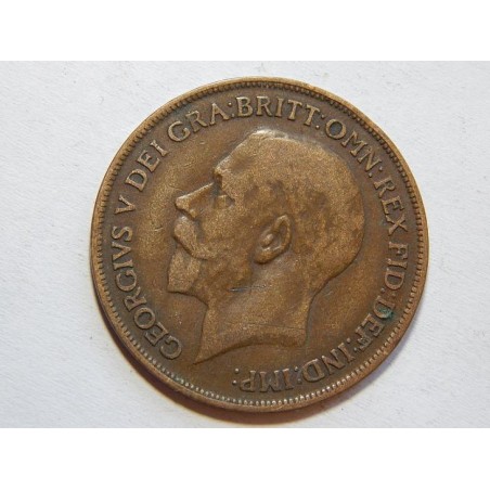 Anglie 1 Penny 1916 VF č35410 