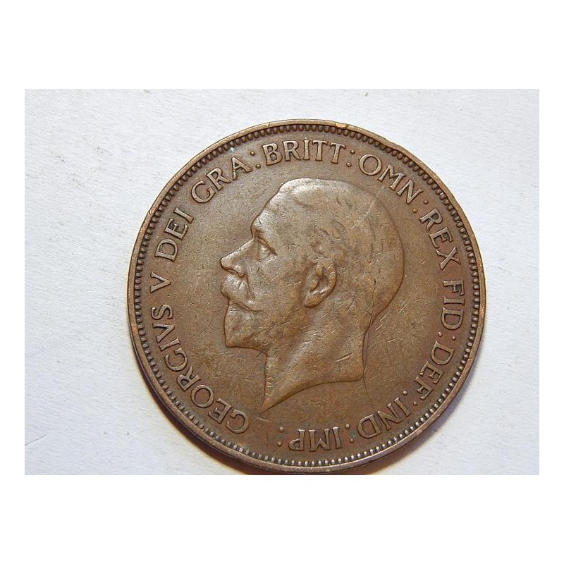 Anglie 1 Penny 1935 XF č35476 Anglie 1 Penny 1935 XF č35476