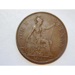 Anglie 1 Penny 1935 XF č35476 
