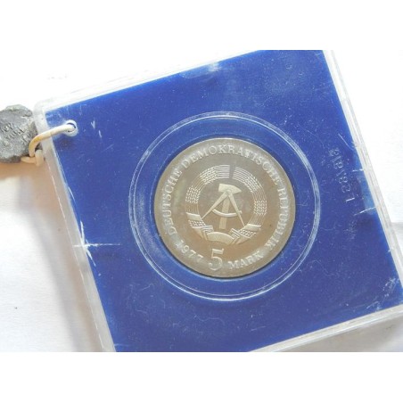 Německo DDR 5 Mark F. Ludwig Jahn 1977 PROOF RRR čŠU001