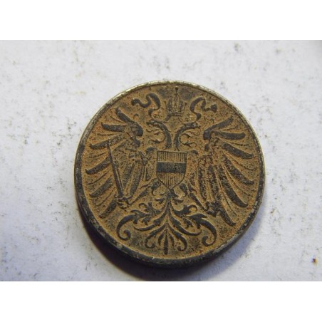 František Josef I. 2 Heller 1917 VF č32906 