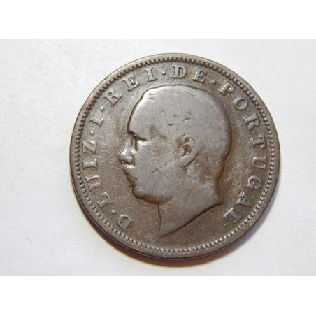 Portugalsko 20 Reis 1883 VF č35414