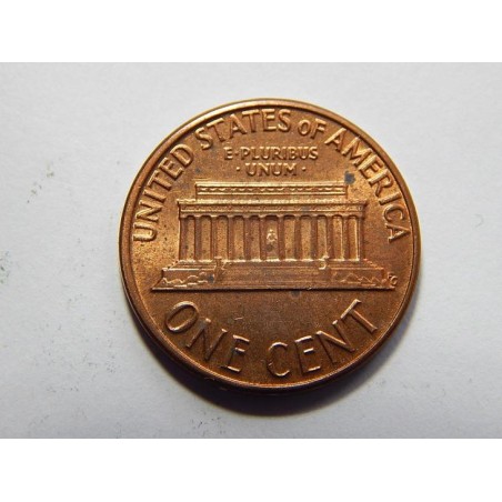 USA 1 Cent 1976 D XF č32519 