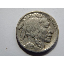 USA 5 Cents 1927 buffalo XF č32540