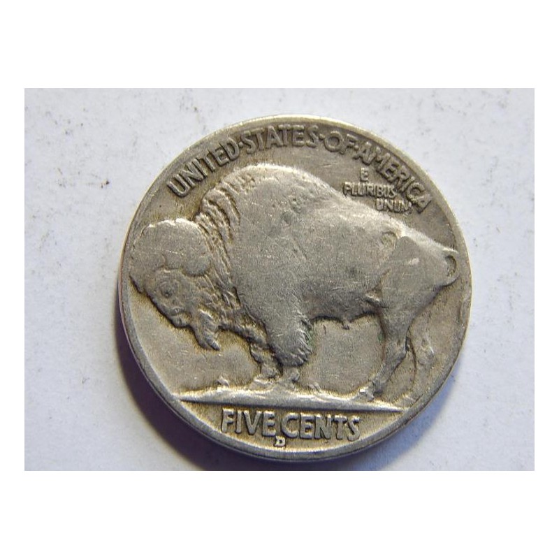 USA 5 Cents 1934 D buffalo XF č32780 USA 5 Cents 1934 D buffalo XF č32780