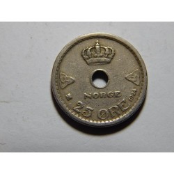 Norsko 25 Ore 1924 R XF č20654