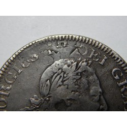 Anglie 5 Shillings 1804 přeražba 8 Reales Spain Ag VF RRRR č00740
