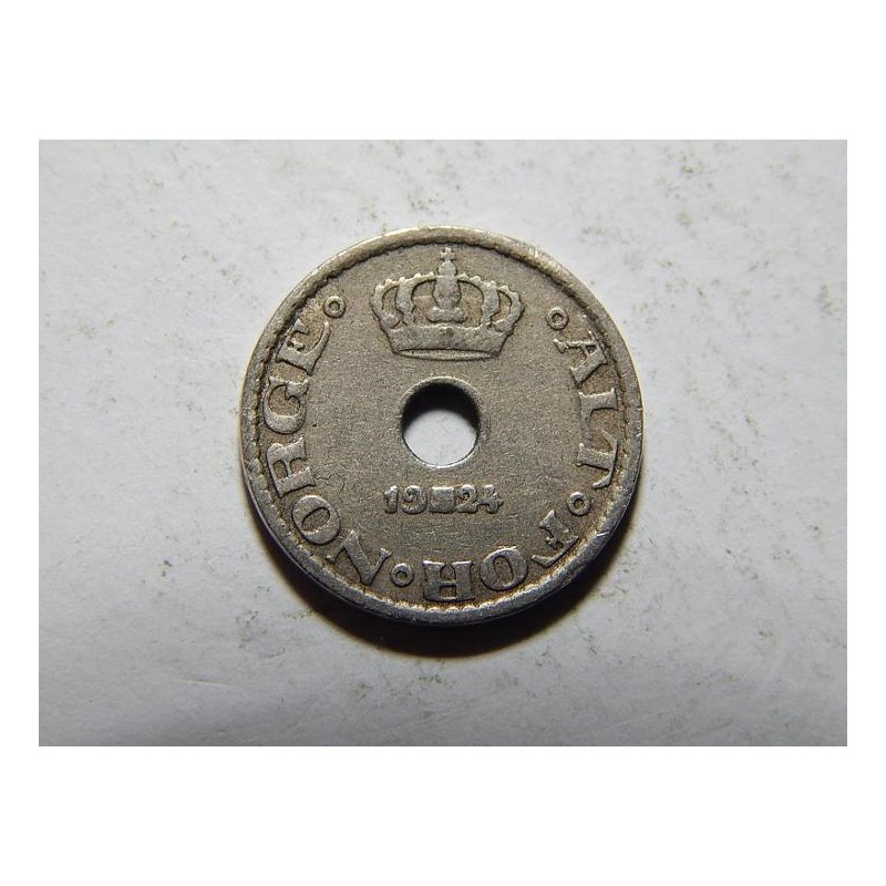 Norsko 10 Ore 1924 XF č20708 Norsko 10 Ore 1924 XF č20708