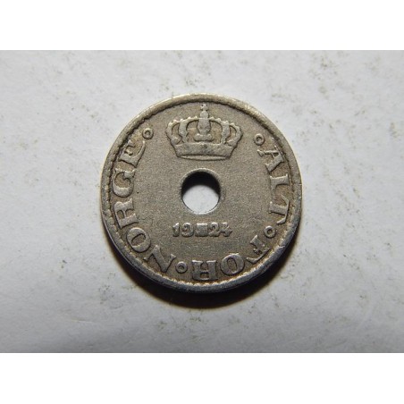 Norsko 10 Ore 1924 XF č20708