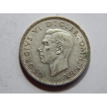 Anglie 2 Shillings 1944 Ag XF č25553