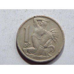 Československo 1 Koruna 1922 VF-XF č36609 