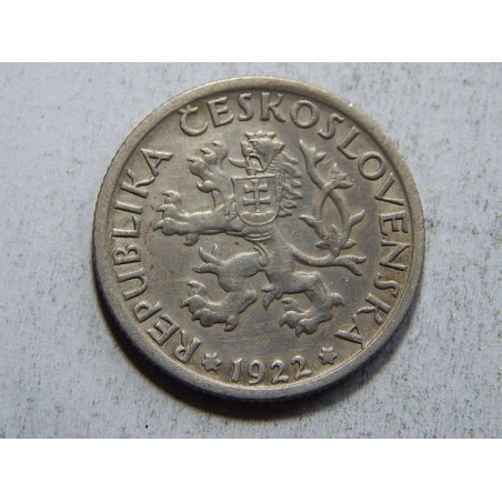 Československo 1 Koruna 1922 UNC č36959 