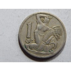 Československo 1 Koruna 1924 XF č36606 