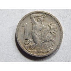 Československo 1 Koruna 1946 XF-UNC č30582 