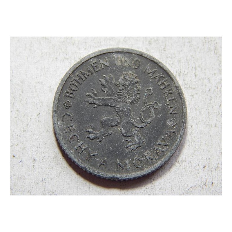 Československo 1 Koruna 1941 XF č36460 Československo 1 Koruna 1941 XF č36460