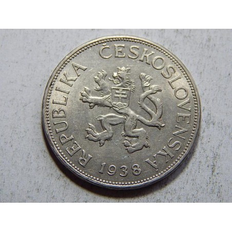 Československo 5 Korun 1938 UNC č36747 