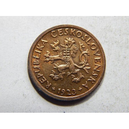 Československo 10 Haléřů 1923 UNC č30465   