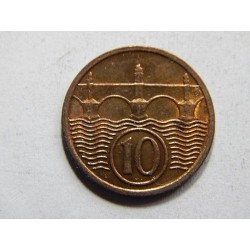 Československo 10 Haléřů 1923 UNC č30465   