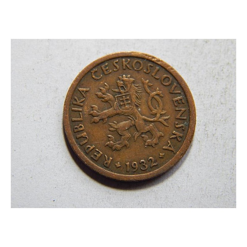Československo 10 Haléřů 1932 XF č30400 Československo 10 Haléřů 1932 XF č30400