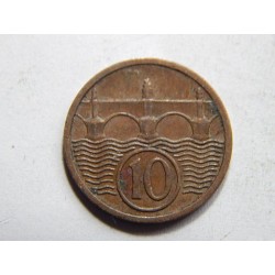 Československo 10 Haléřů 1937 XF č30245 