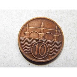 Československo 10 Haléřů 1938 UNC č30477 
