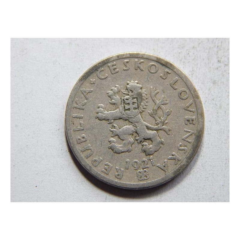 Československo 20 Haléřů 1921 VF č30313 Československo 20 Haléřů 1921 VF č30313