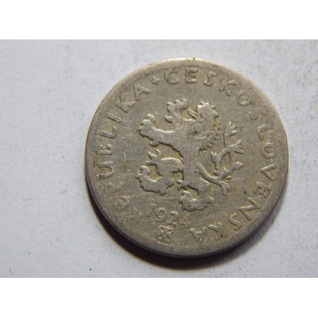 Československo 20 Haléřů 1924 F-VF č30379 