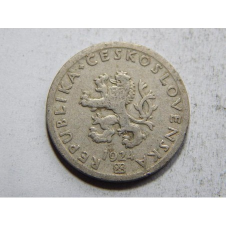 Československo 20 Haléřů 1924 VF-XF č31497 