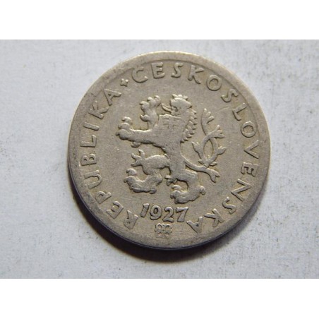 Československo 20 Haléřů 1927 VF č30504 