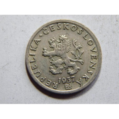 Československo 20 Haléřů 1937 XF č30467 