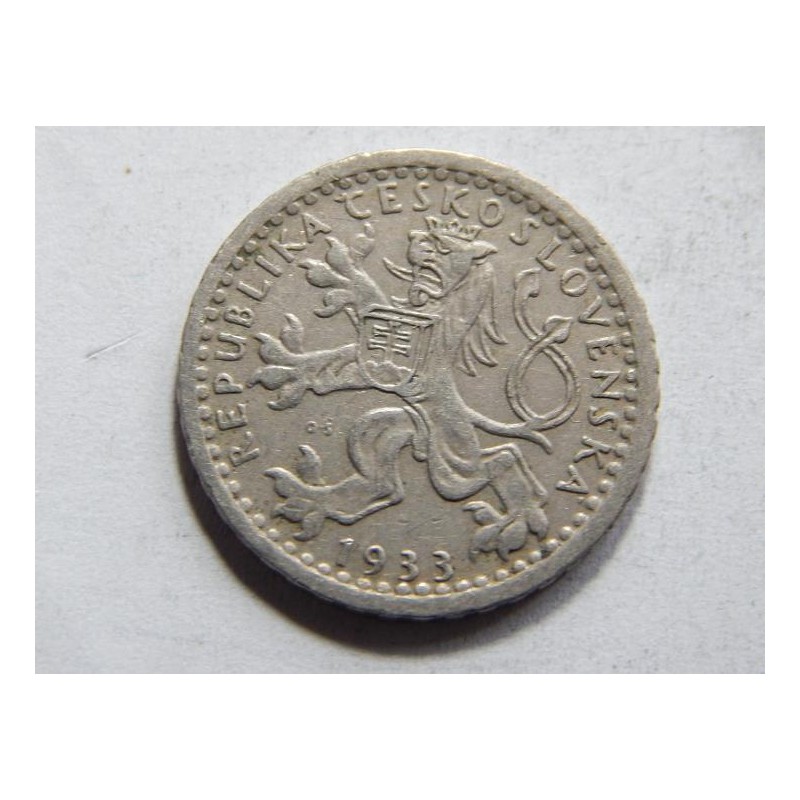 Československo 25 Haléřů 1933 XF-UNC č30459 Československo 25 Haléřů 1933 XF-UNC č30459