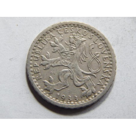Československo 25 Haléřů 1933 XF-UNC č30459 