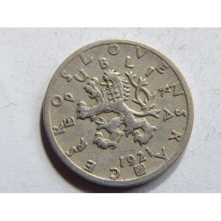 Československo 50 Haléřů 1921 R XF č30598 