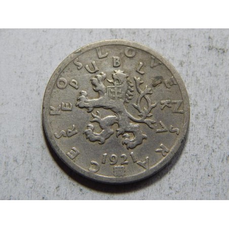 Československo 50 Haléřů 1921 R XF č36862